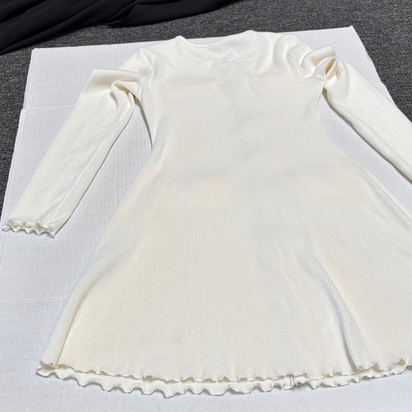 SHEIN Cream Ribbed Knit Top - Picture 11 of 11